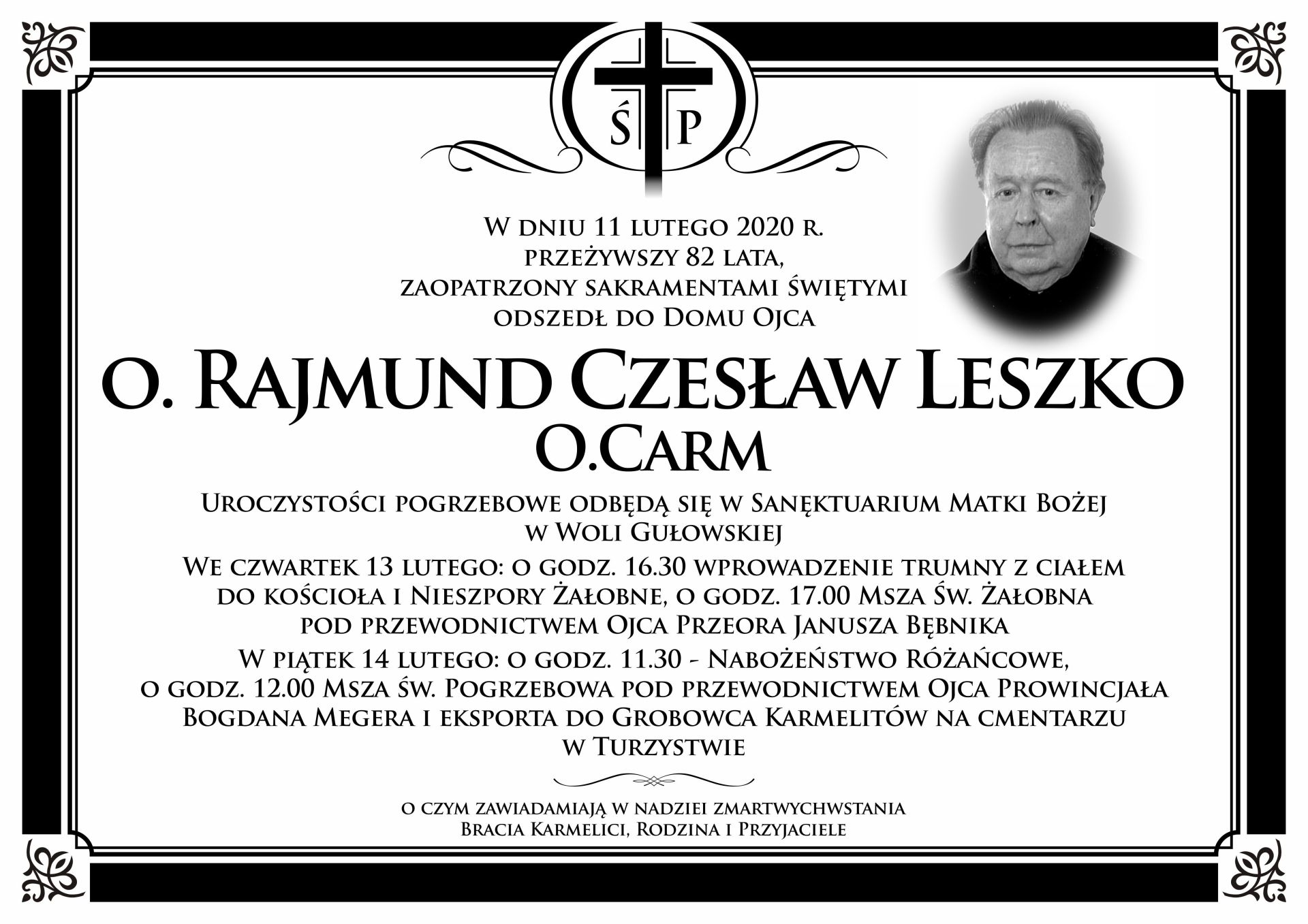 śp. o. Czesław Rajmund Leszko