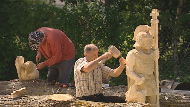 Plener Rzeźbiarski w Woli Gułowskiej